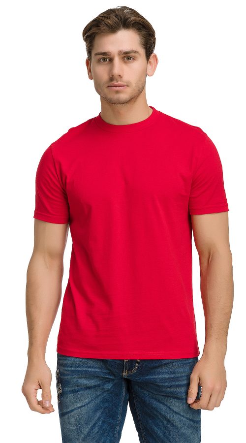летняя футболка красная Premium