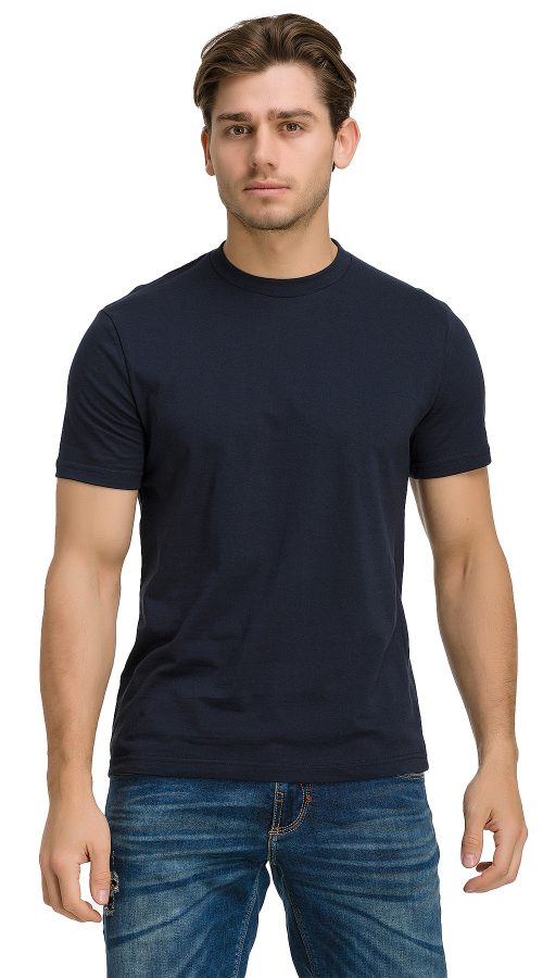 летняя футболка синяя Premium